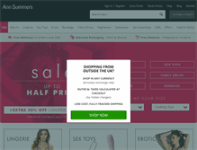 Tablet Screenshot of annsummers.com